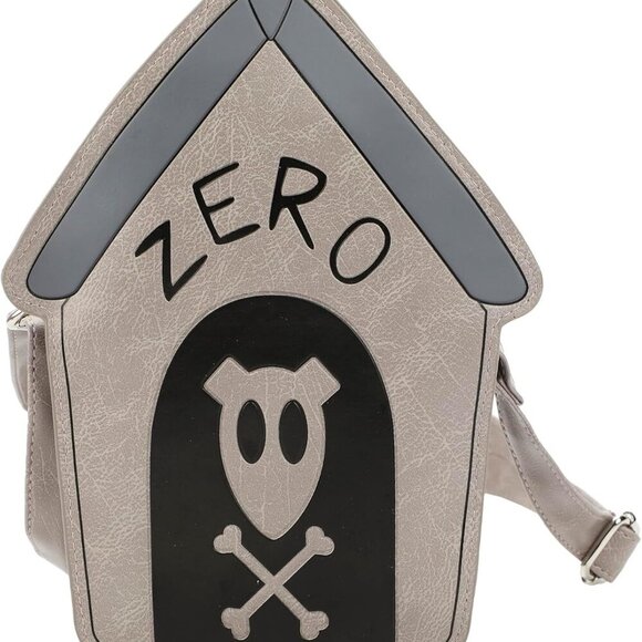 Brand New Zero Dog House Crossbody Bag 8.6in Purple Novelty - Picture 8 of 8